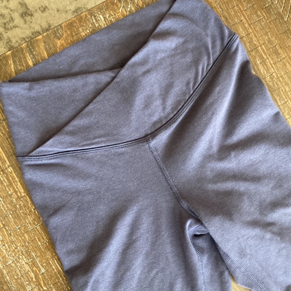 High waisted, cross front, split hem leggings. Never worn. Brand new. No flaws - Picture 2 of 4